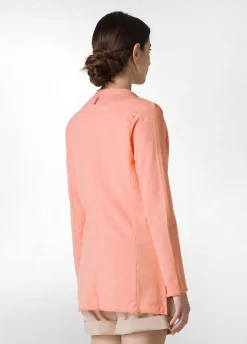 Clearance Blazer In Felpa Leggera Arancio Donna Giacche E Giubbotti