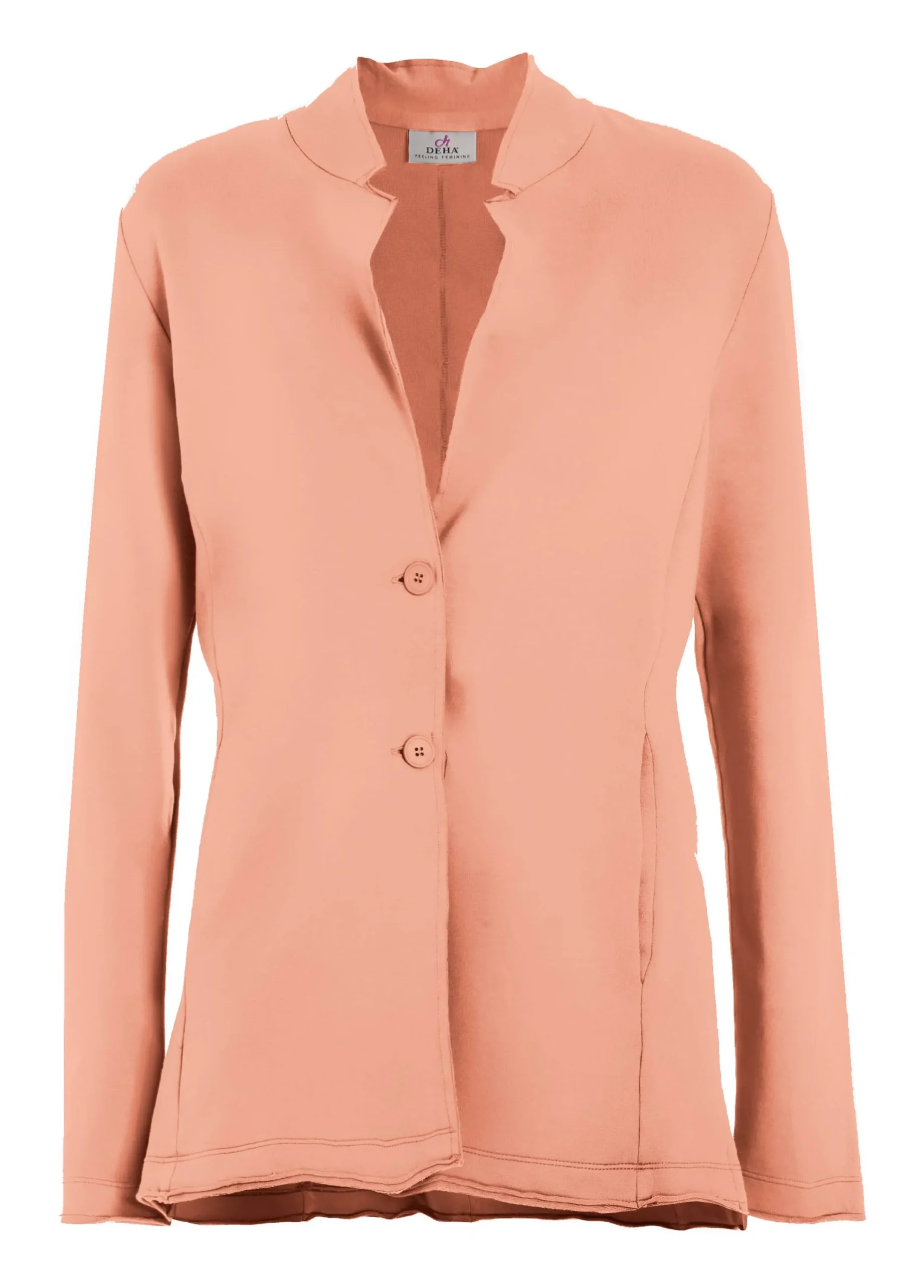 Clearance Blazer In Felpa Leggera Arancio Donna Giacche E Giubbotti