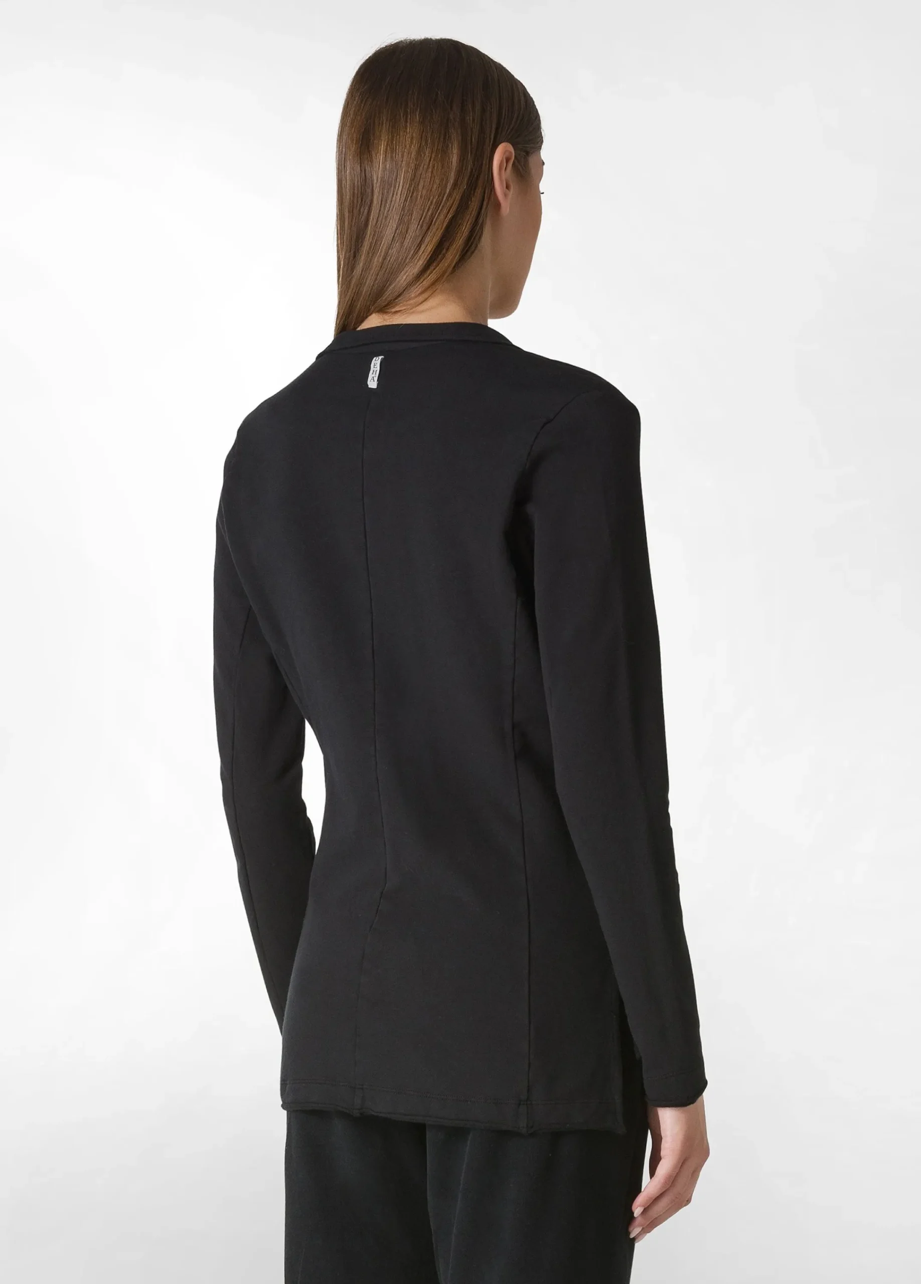 Discount Blazer In Felpa Leggera Nero Donna Giacche E Giubbotti