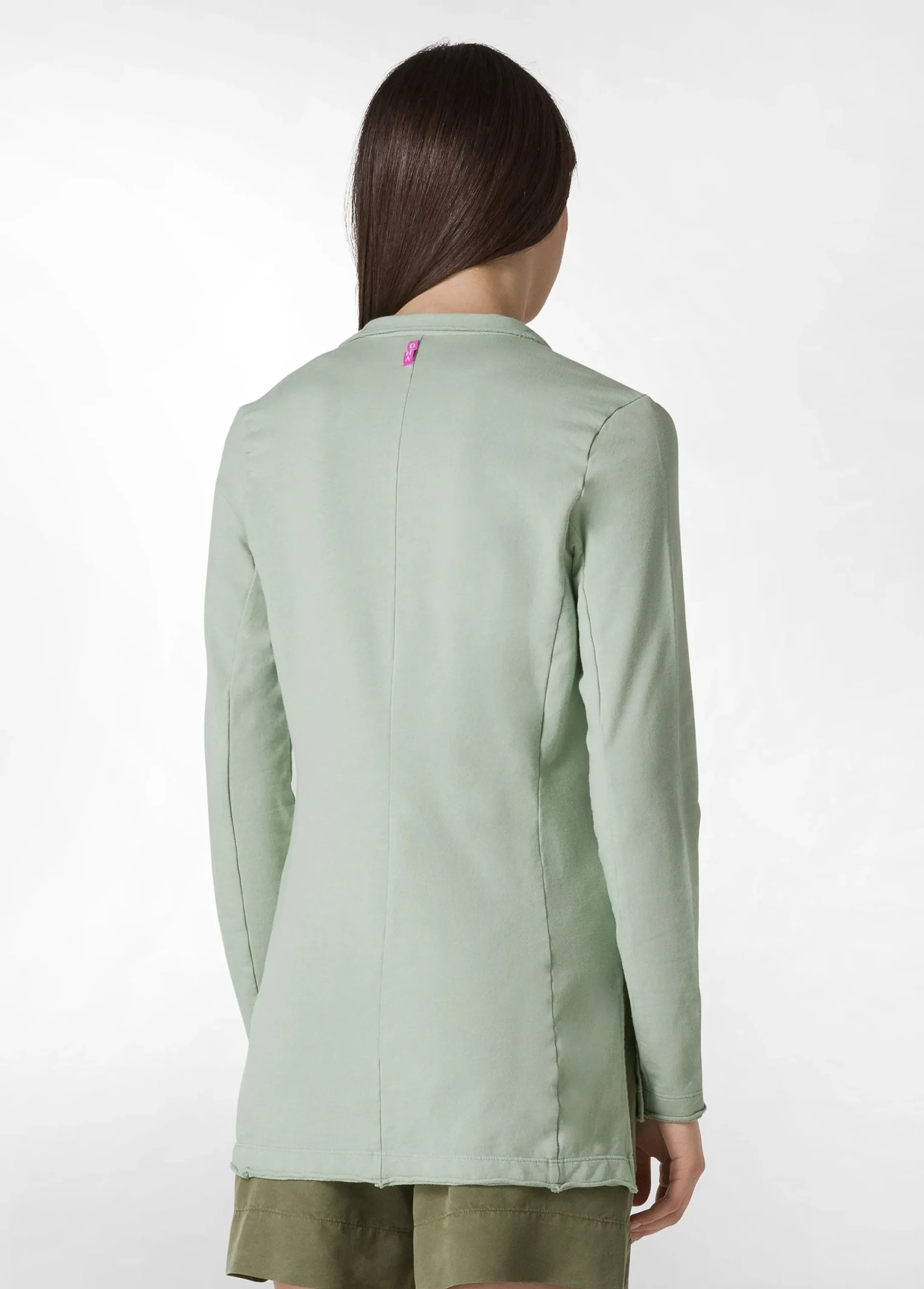 Sale Blazer In Felpa Leggera Verde Donna Giacche E Giubbotti