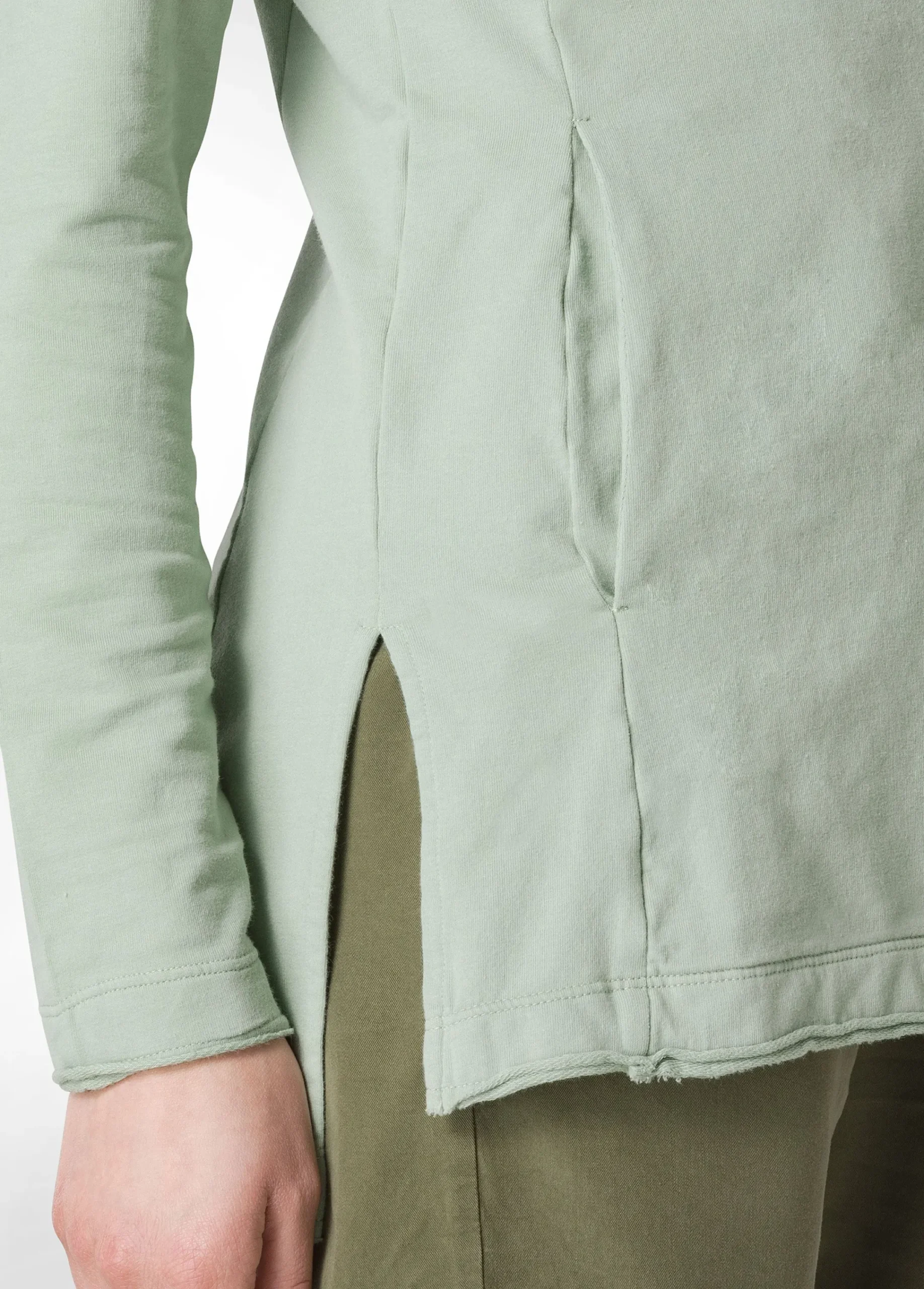 Sale Blazer In Felpa Leggera Verde Donna Giacche E Giubbotti