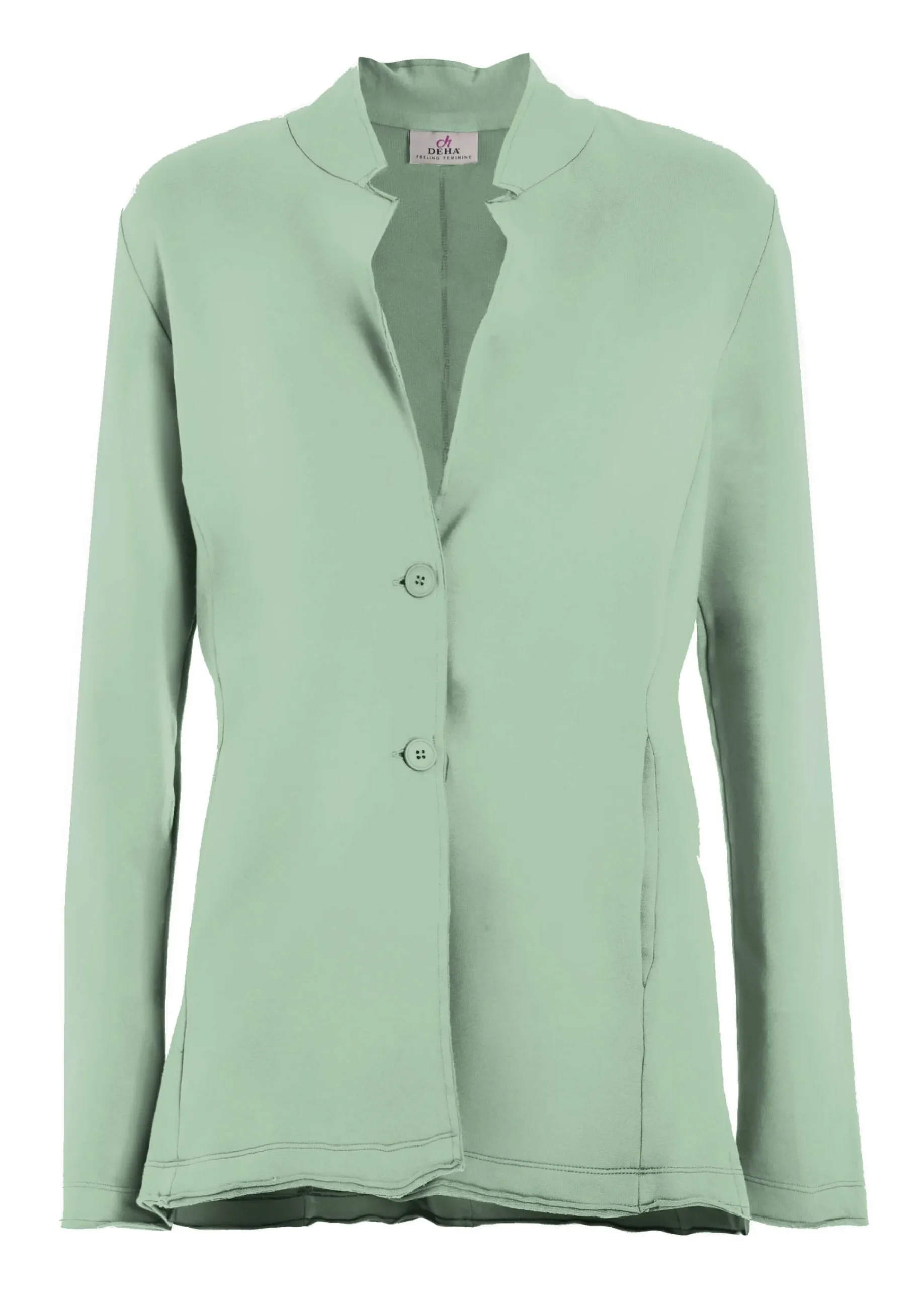 Sale Blazer In Felpa Leggera Verde Donna Giacche E Giubbotti