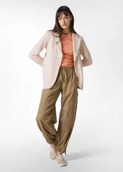 Best Sale Blazer In Tweed Di Cotone Rosa Donna Giacche E Giubbotti