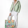 Cheap Borsa Shopper Verde Donna Accessori