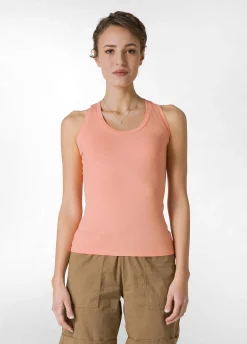 Discount Canotta Vogatore Jersey Stretch Arancio Donna Canotte E Reggiseni Sportivi