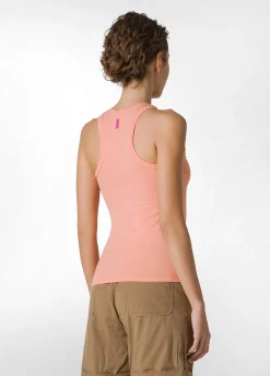 Discount Canotta Vogatore Jersey Stretch Arancio Donna Canotte E Reggiseni Sportivi