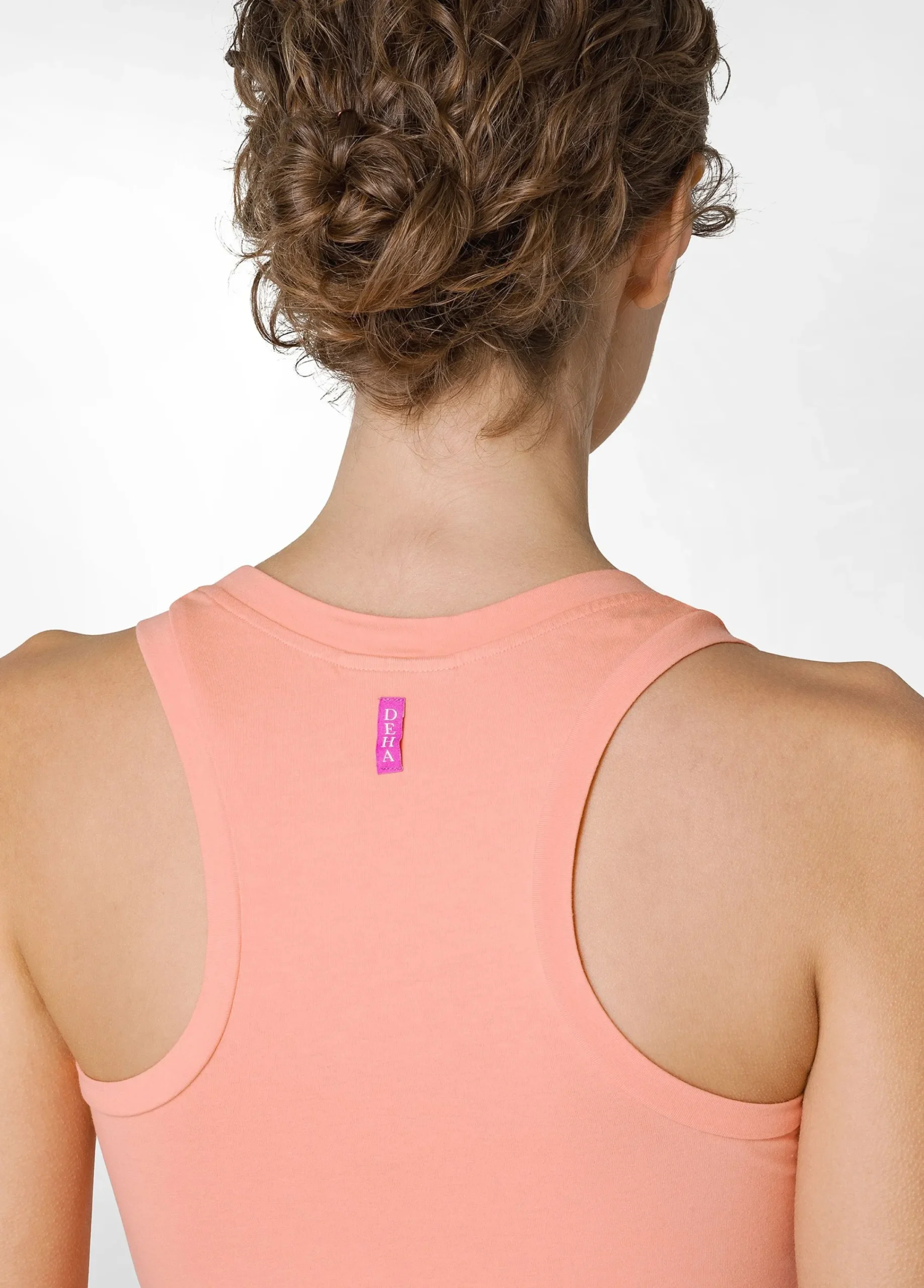 Discount Canotta Vogatore Jersey Stretch Arancio Donna Canotte E Reggiseni Sportivi