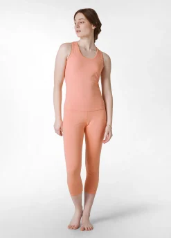 New Canotta Vogatore Jersey Stretch Arancio Donna Canotte E Reggiseni Sportivi