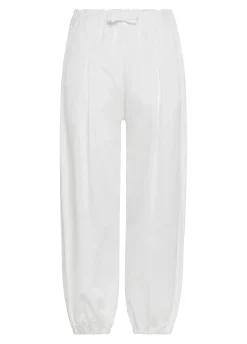 Outlet Completo In Popeline E Raso Bianco Donna Comfort Set