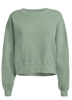 Discount Felpa Fiammata Vintage Verde Donna Felpe & Maglieria