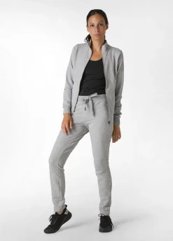 Cheap Felpa Leggera Core Con Zip Grigio Donna Felpe & Maglieria