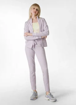 Best Felpa Leggera Core Con Zip Viola Donna Felpe & Maglieria