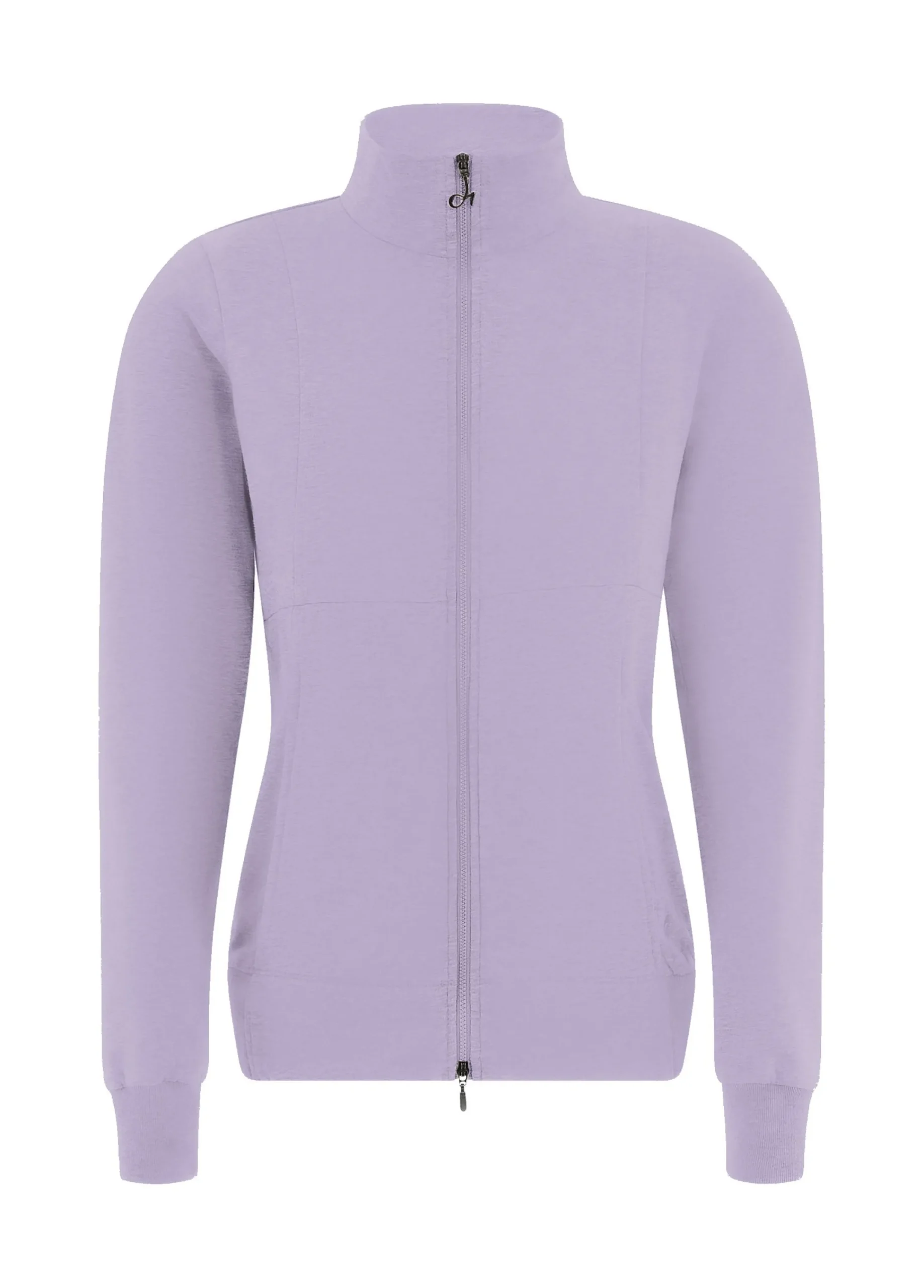Best Felpa Leggera Core Con Zip Viola Donna Felpe & Maglieria