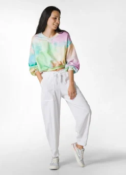 Flash Sale Felpa Organica Stampa Fade Away Scollo A V Other Donna Felpe & Maglieria