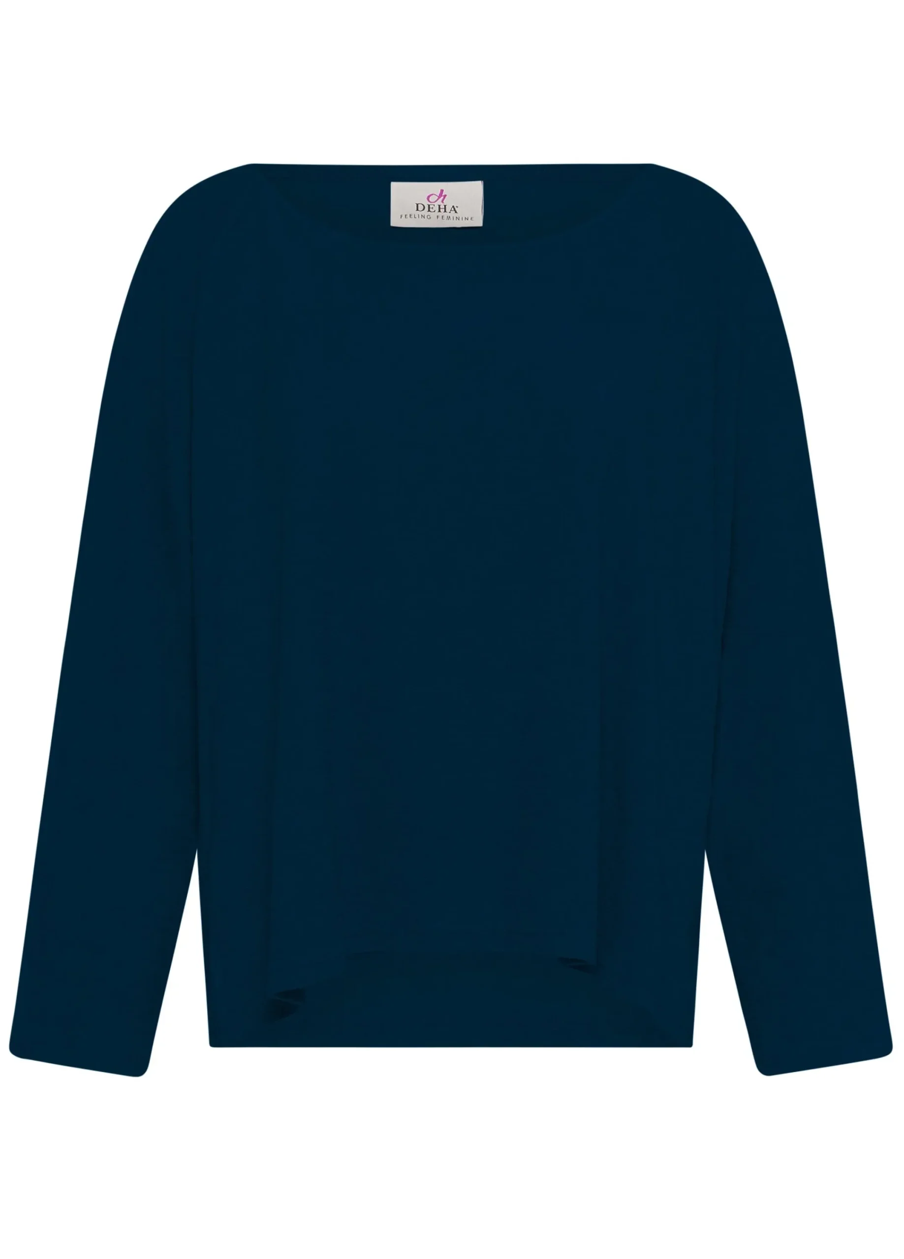Discount Felpa Over In Spugna Blu Donna Felpe & Maglieria