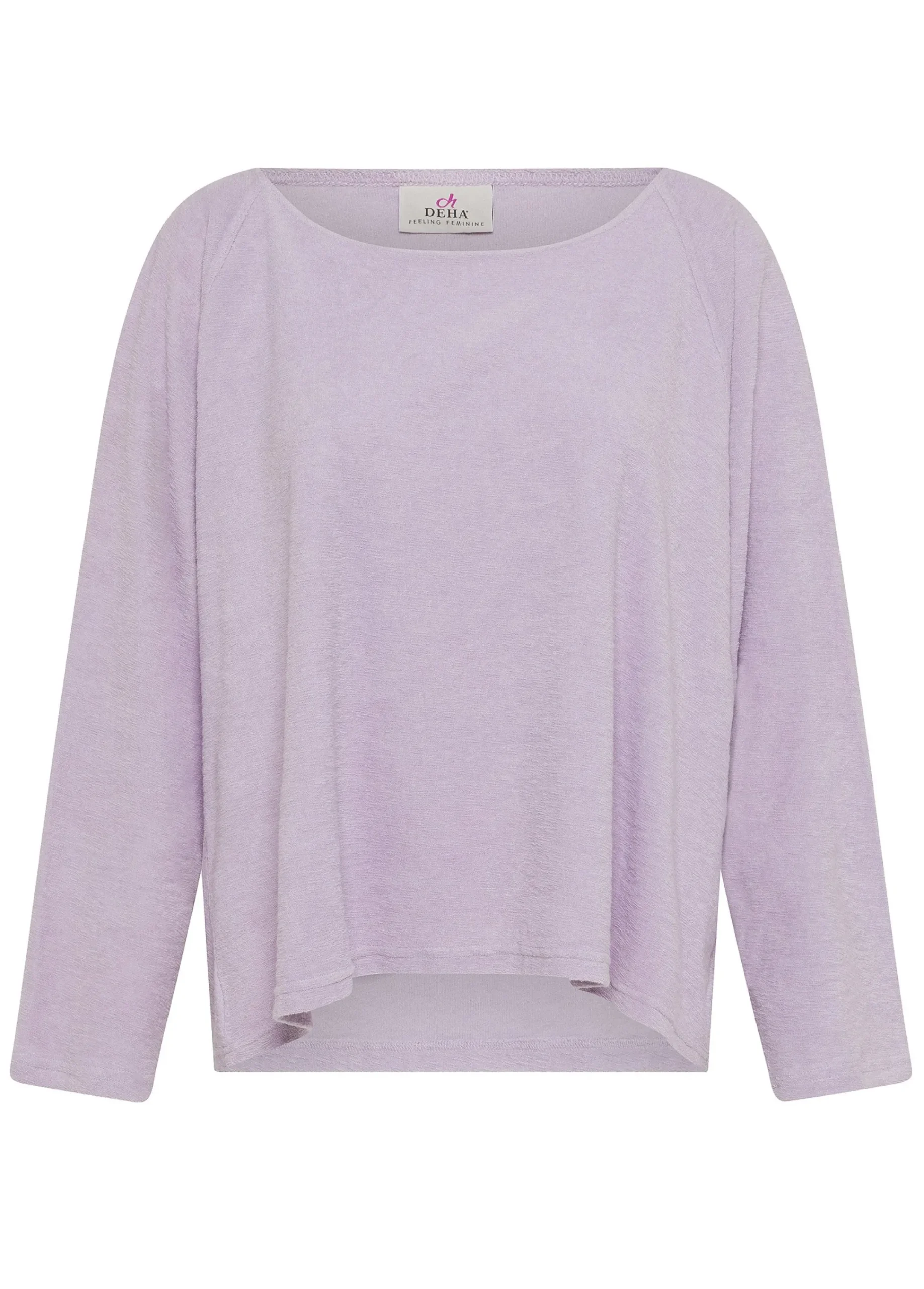 Flash Sale Felpa Over In Spugna Viola Donna Felpe & Maglieria