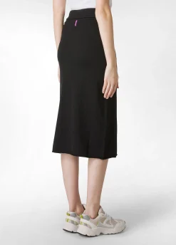 Sale Gonna A Maglia Nero Donna Vestiti, Gonne E Tute