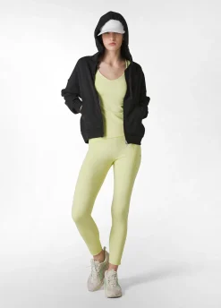 Cheap Leggings Con Tasca In Microfibra Reciclata Giallo Donna Leggings & Pantaloni Sportivi