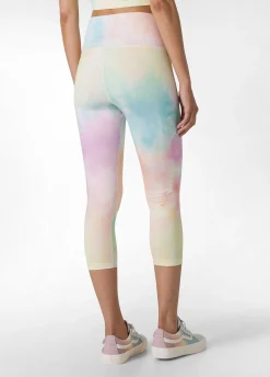 Sale Leggings 7/8 In Microfibra Riciclata Stampata Othe Donna Leggings & Pantaloni Sportivi