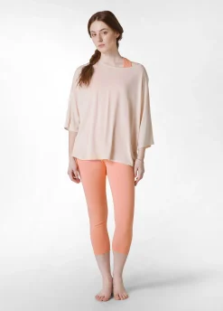 Shop Leggings 7/8 Jersey-Stretch Arancio Donna Leggings & Pantaloni Sportivi