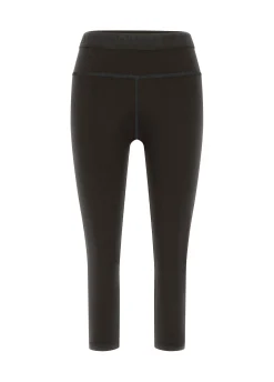 Cheap Leggings 7/8 Jersey-Stretch Nero Donna Leggings & Pantaloni Sportivi