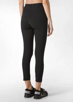 New Leggings Logo Nero Donna Leggings & Pantaloni Sportivi