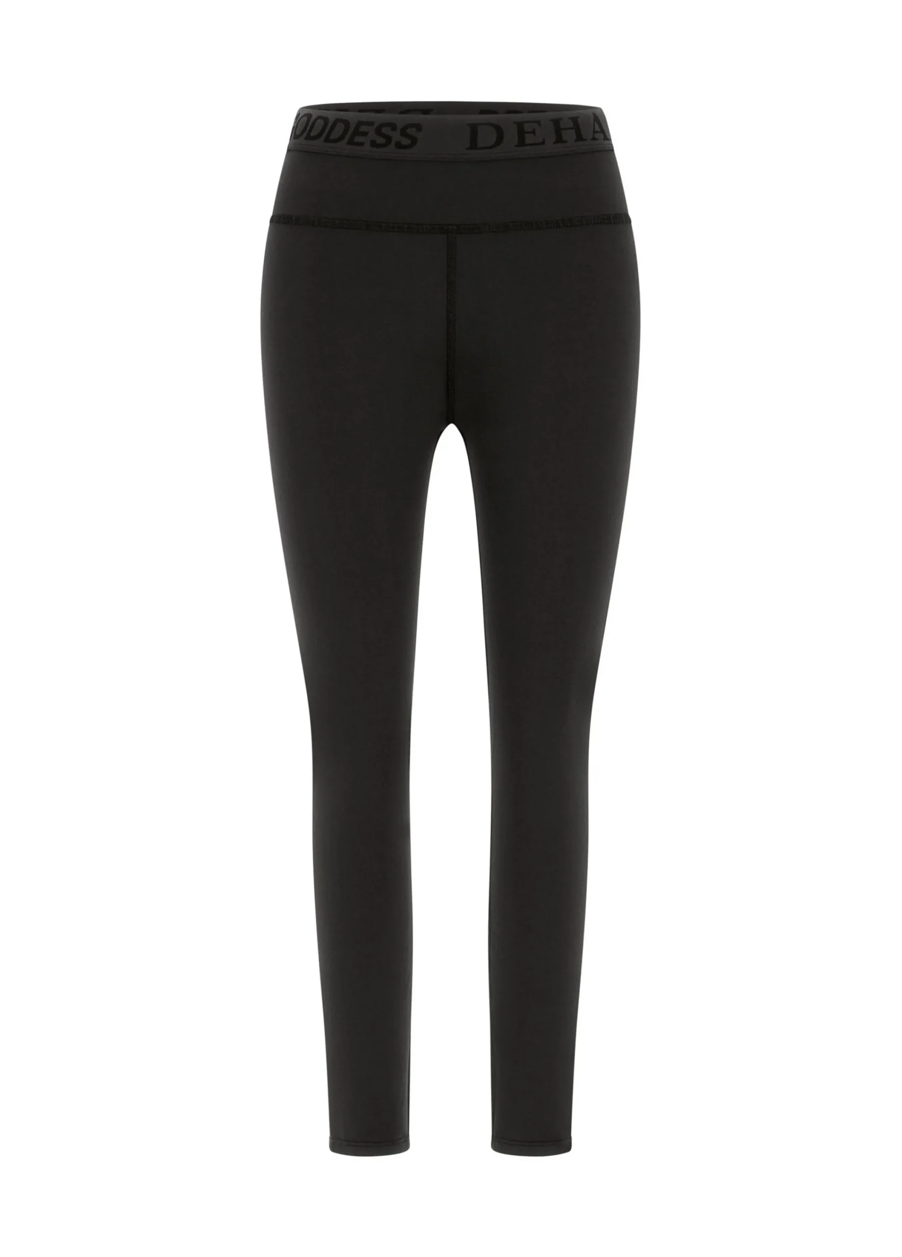 New Leggings Logo Nero Donna Leggings & Pantaloni Sportivi