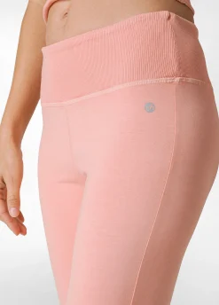 Best Leggings Svasato Effetto Vintage Arancio Donna Pantaloni