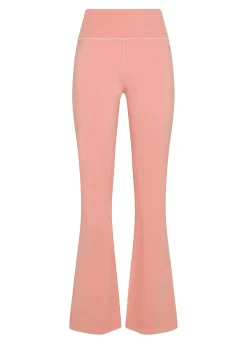 Best Leggings Svasato Effetto Vintage Arancio Donna Pantaloni