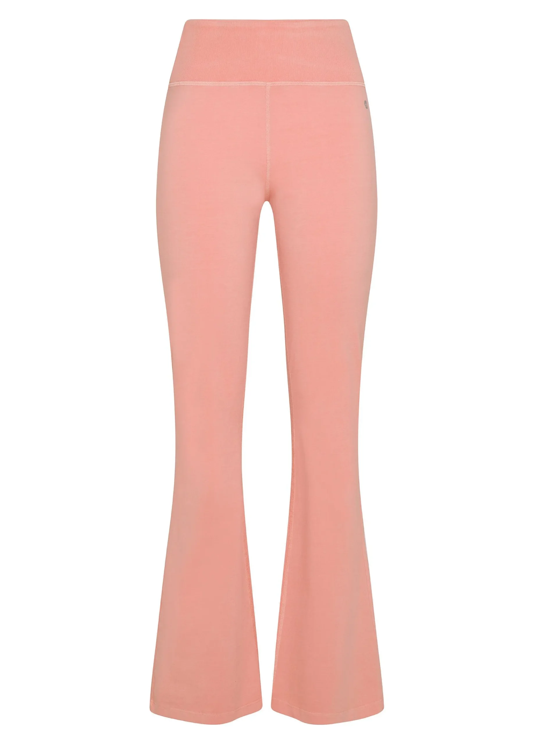 Best Leggings Svasato Effetto Vintage Arancio Donna Pantaloni
