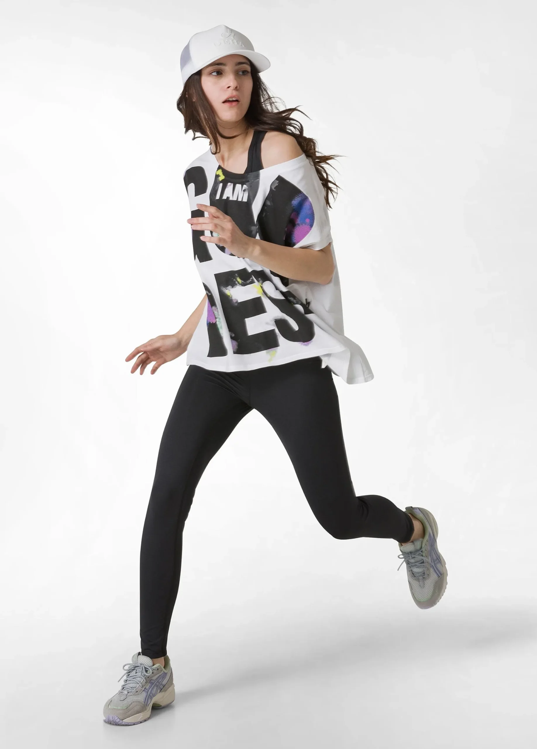 Flash Sale Leggings Yoga In Microfibra Riciclata Nero Donna Leggings & Pantaloni Sportivi
