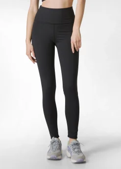 Flash Sale Leggings Yoga In Microfibra Riciclata Nero Donna Leggings & Pantaloni Sportivi