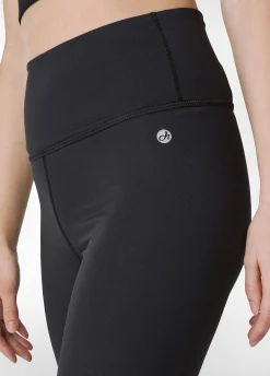 Flash Sale Leggings Yoga In Microfibra Riciclata Nero Donna Leggings & Pantaloni Sportivi