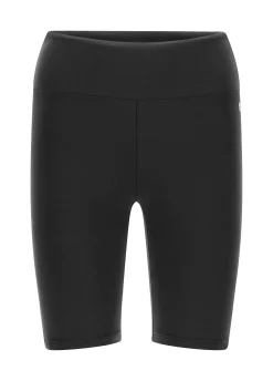 Sale Pantaloncino Ciclista Jersey Stretch Nero Donna Pantaloncini Sportivi