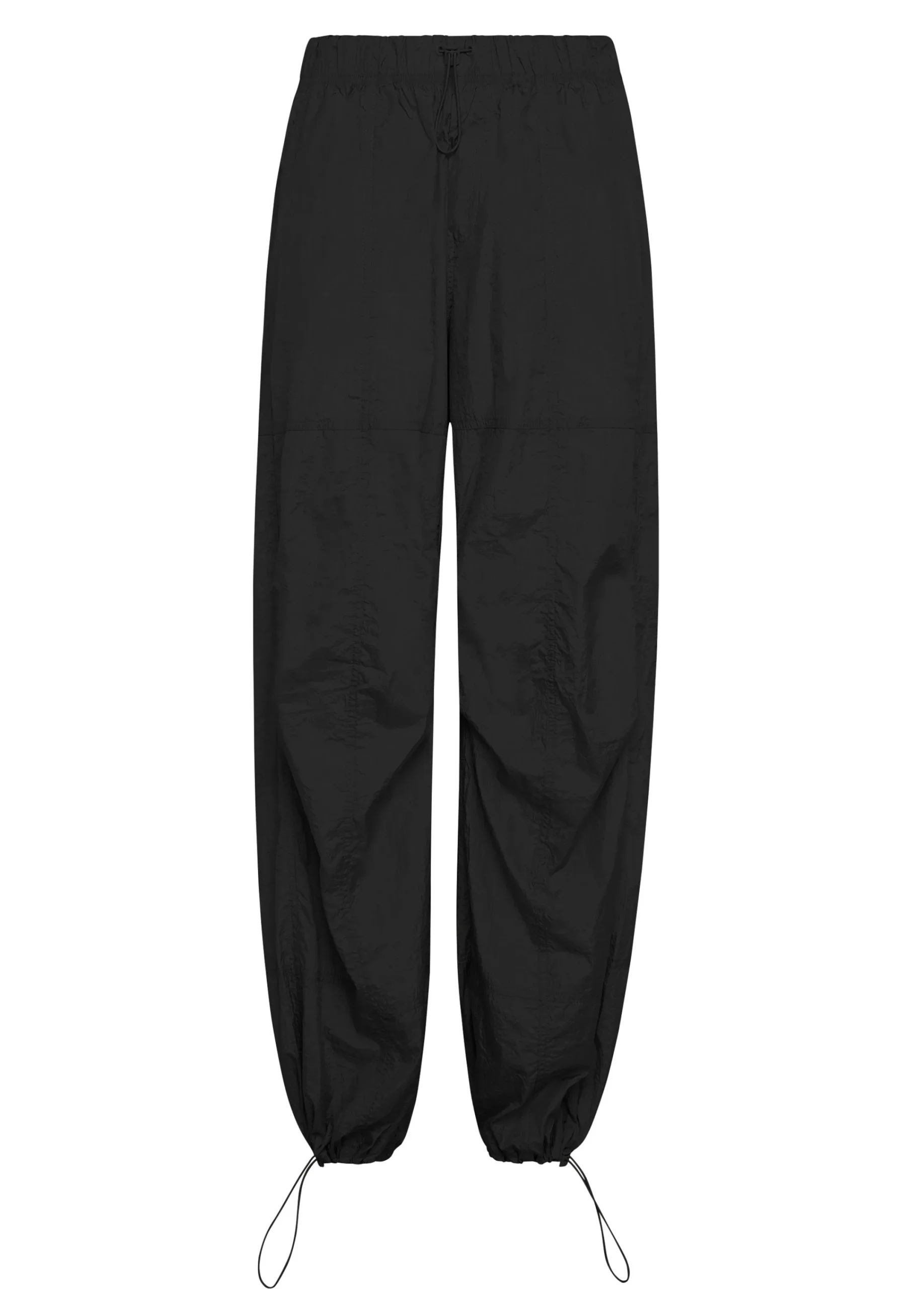 Best Pantalone Balloon In Nylon Nero Donna Pantaloni