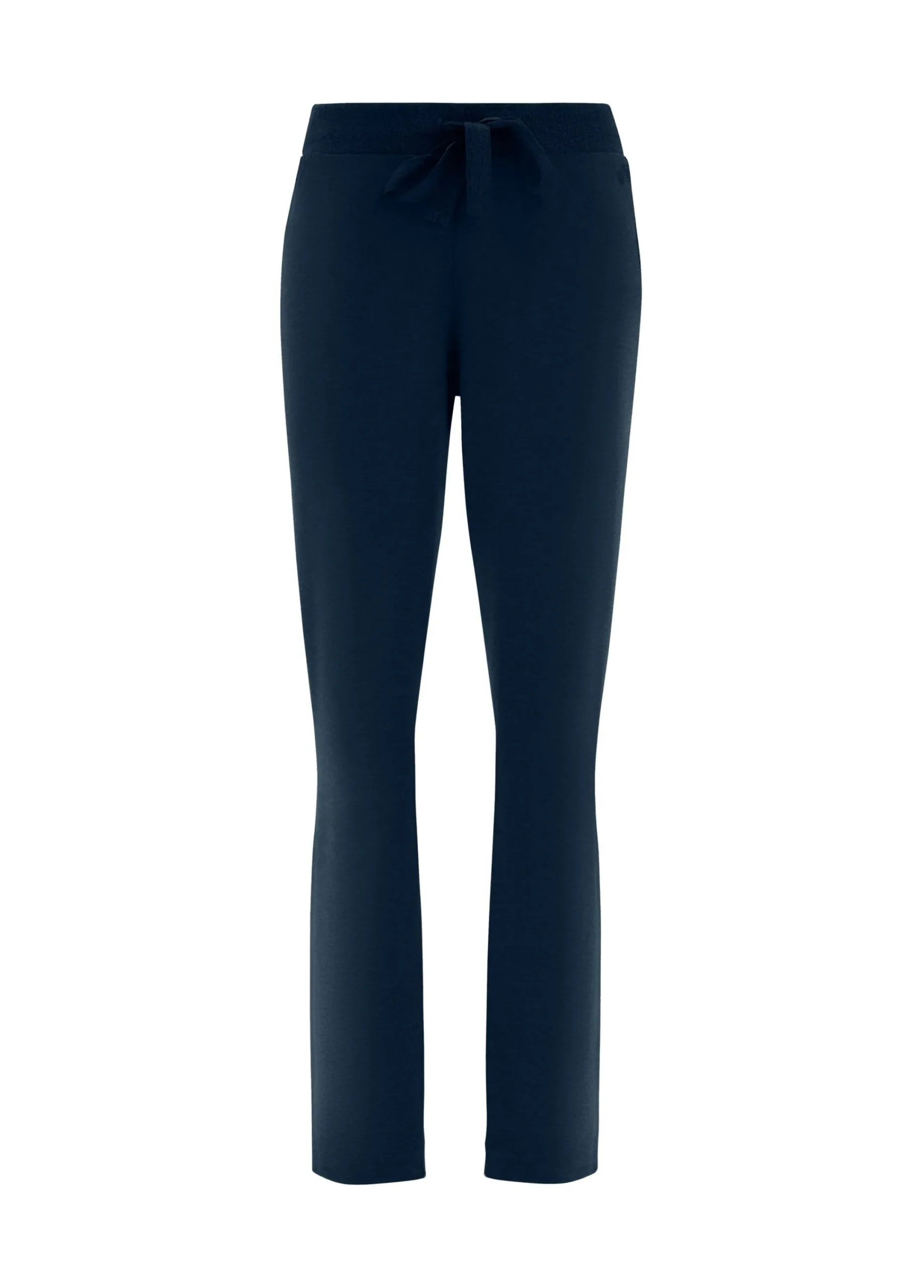 Best Pantalone Core In Felpa Leggera Blu Donna Pantaloni