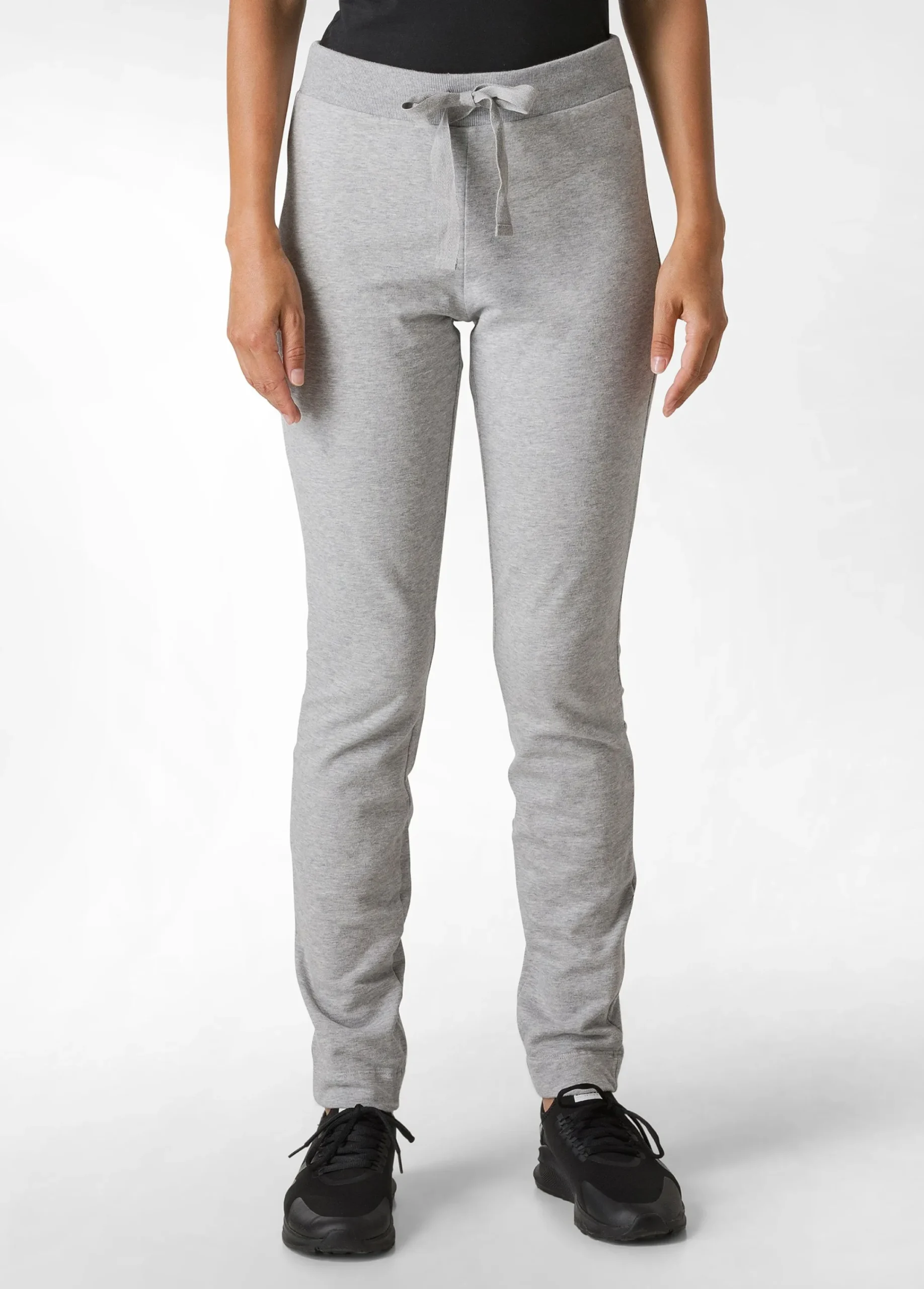 Online Pantalone Core In Felpa Leggera Grigio Donna Pantaloni