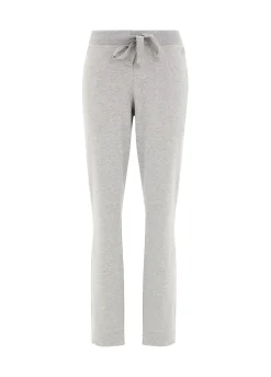 Online Pantalone Core In Felpa Leggera Grigio Donna Pantaloni
