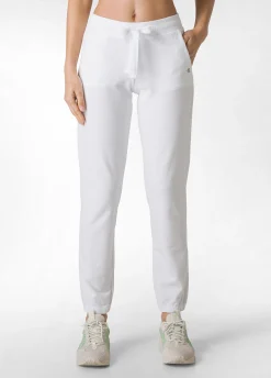 Flash Sale Pantalone Jogger Core Leggero Bianco Donna Pantaloni
