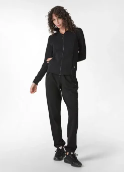 Fashion Pantalone Jogger Core Leggero Nero Donna Pantaloni