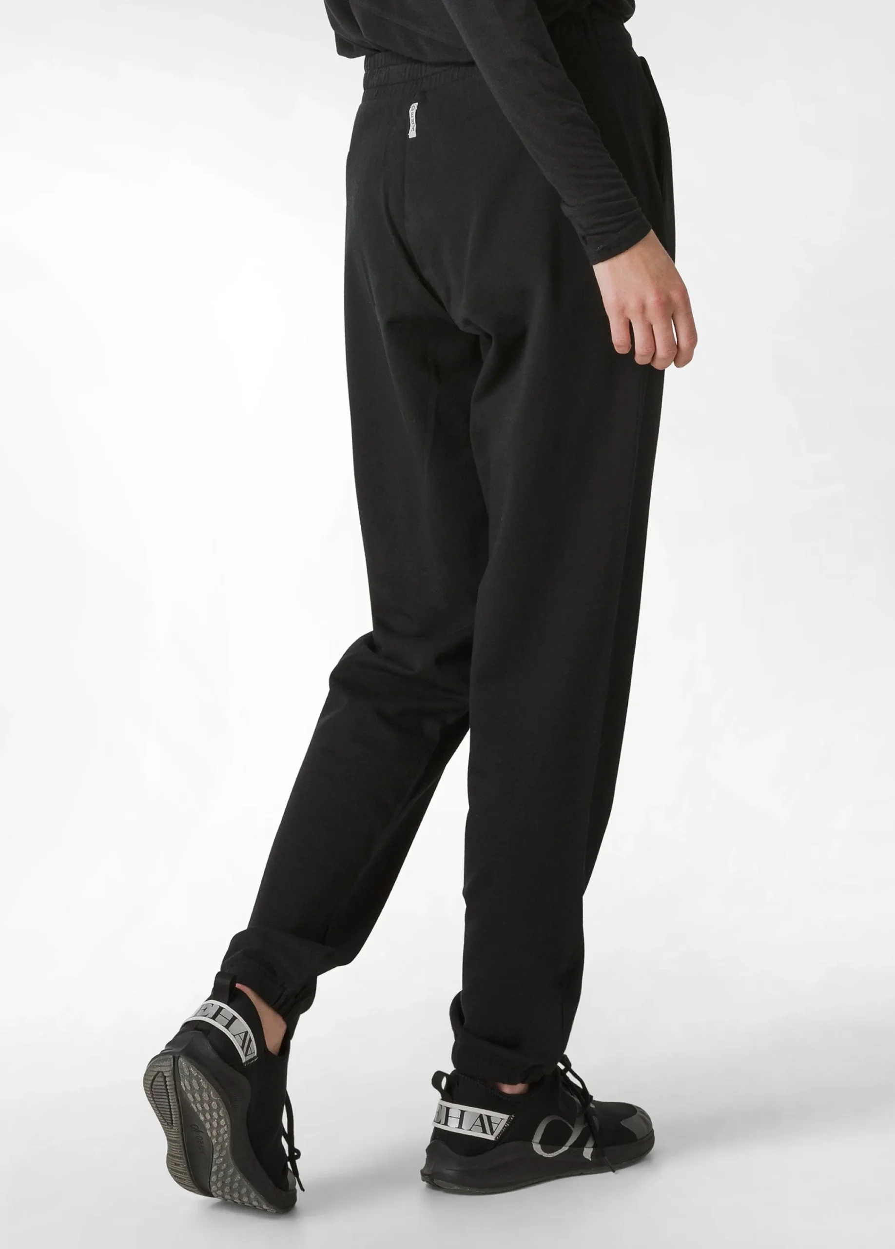 Fashion Pantalone Jogger Core Leggero Nero Donna Pantaloni