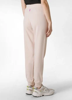 Best Pantalone Jogger Leggero Con Polsino Rosa Donna Pantaloni