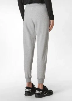 Sale Pantalone Jogger Leggero Con Polsino Grigio Donna Pantaloni