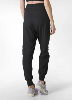 New Pantalone Odalisca In Microfibra Nero Donna Pantaloni