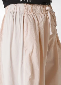 Best Pantalone Relaxed In Popeline E Raso Rosa Donna Pantaloni