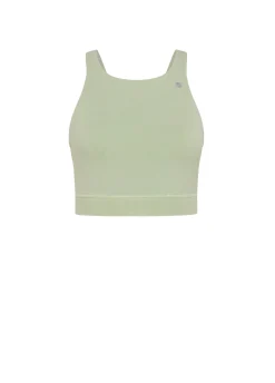 Discount Reggiseno Sportivo Effetto Vintage Verde Donna Canotte E Reggiseni Sportivi