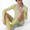 Sale Scaldamuscoli In Boucle' Giallo Donna Accessori Sportivi