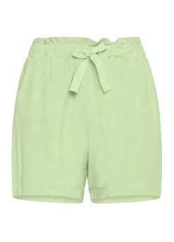 Best Sale Shorts In Spugna Verde Donna Pantaloncini Sportivi