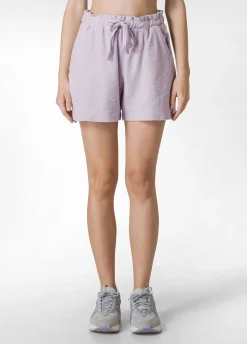 Cheap Shorts In Spugna Viola Donna Pantaloncini Sportivi