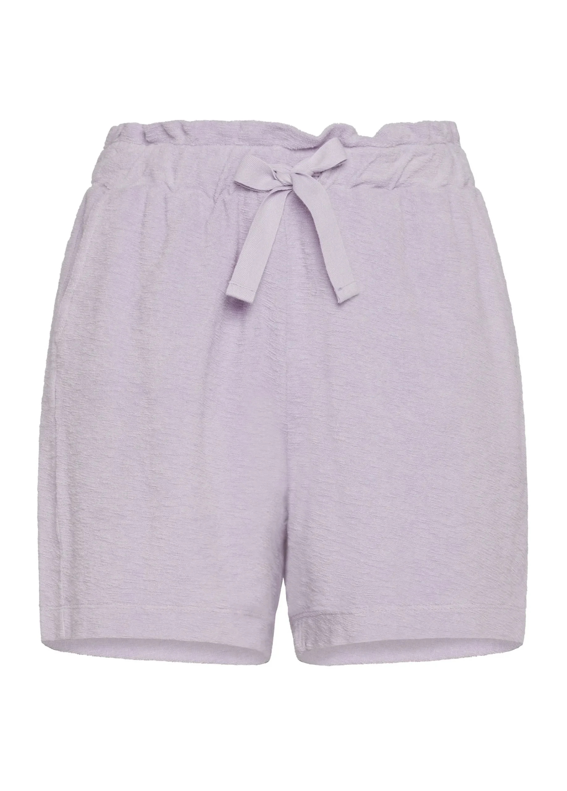 Cheap Shorts In Spugna Viola Donna Pantaloncini Sportivi